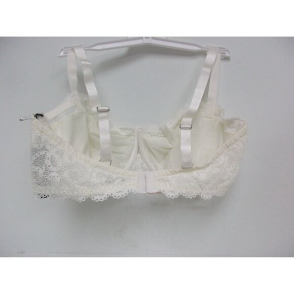 Montelle 9201 Eclipse Keyhole Balconnet Bra Ivory Size 38F New!!! - Picture 2 of 2